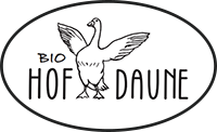 Gänsedaunen vom Bioland Hof Logo